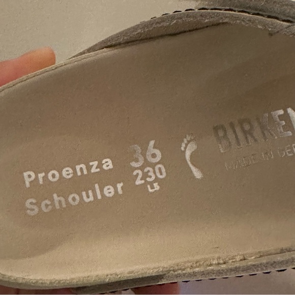 PROENZA SCHOULER Off-White Birkenstock Edition Arizona Slides - Picture 10 of 10